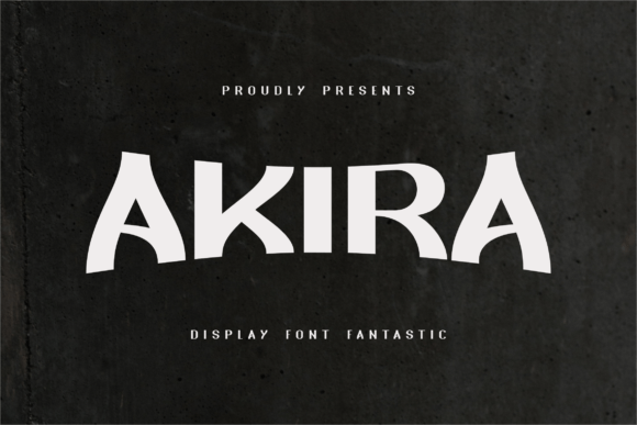 Akira Monoletter: A Premium Display Font for Small Business Branding