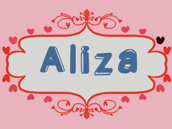 Aliza: A Bold and Quirky Display Font for Campaign-Ready Headlines