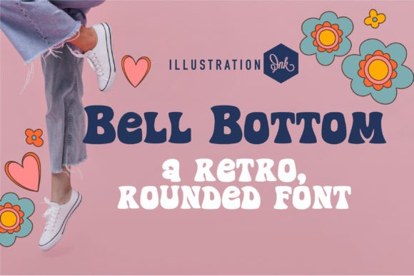 Bell Bottom: A Fun and Fresh Display Font for Groovy Editorial Design