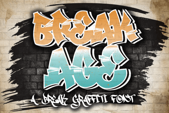 Break Age Display Font for Bold, Memorable Branding