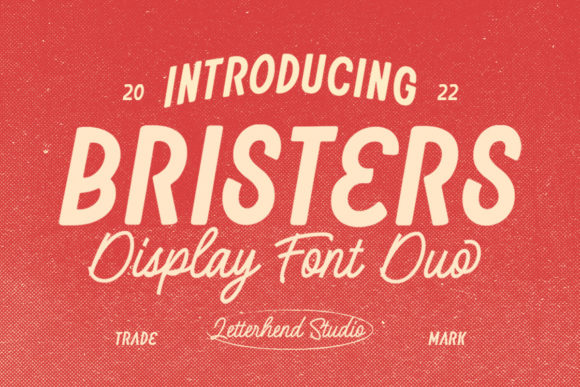 Brister Font for Branded Retro Campaigns