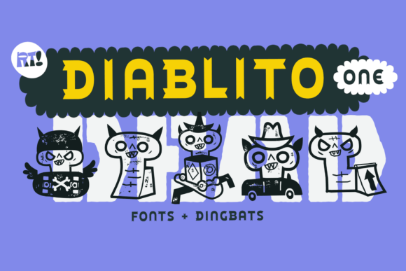 Diablito One: A Playful Display Font for Standout Web Headlines