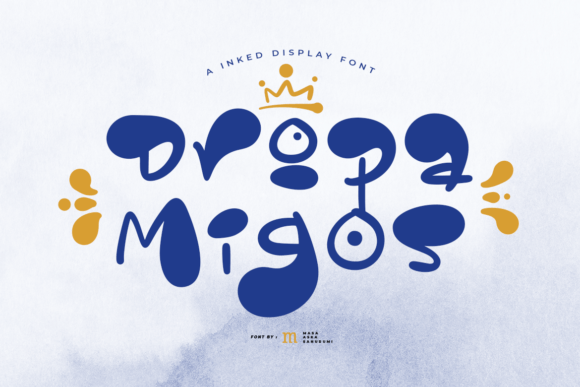 Dropa Migos: A Stylish Playful Display Font for Digital Branding