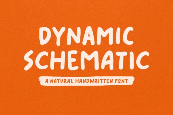 Dynamic Schematic: A Natural Display Font for Branding