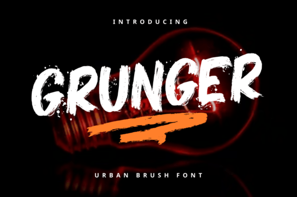 Grunger Display Font for Editorial Strength and Character