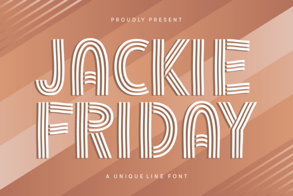 Jackie Friday: A Standout Display Font for Small Business Branding