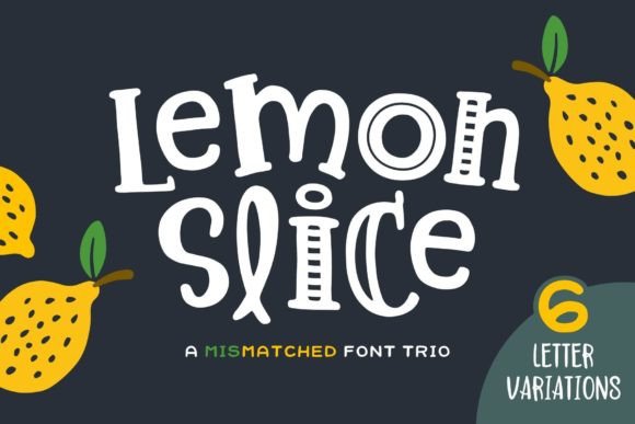 Lemon Slice Display Font for Small Business Branding