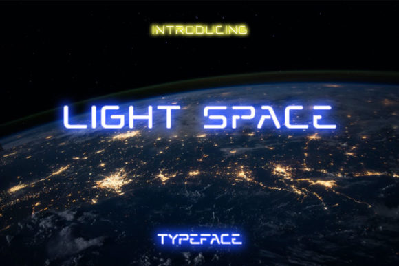 LIGHT SPACE: A Geometric Display Font for Modern Editorial Design