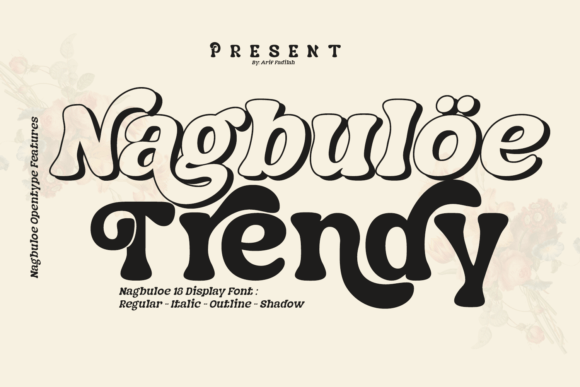 Nagbuloe Font: Elegant Display Typeface for Small Business Branding