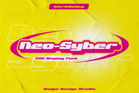 Neo Syber: A Futuristic Display Font for Bold Digital Branding