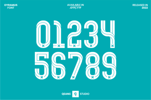Oyramus Font: A Modern Display Typeface for Sporty Branding