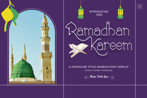 Ramadan Kareem Font for Authentic Brand Identity