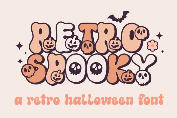Retro Spooky Font for Dramatic October Web Design