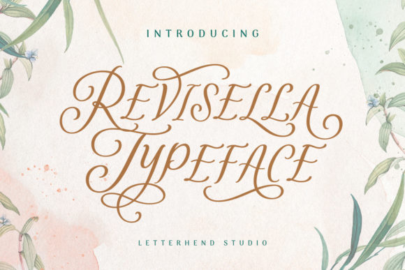 Revisella Typeface: A Classy Display Font for Elegant Editorial Moments
