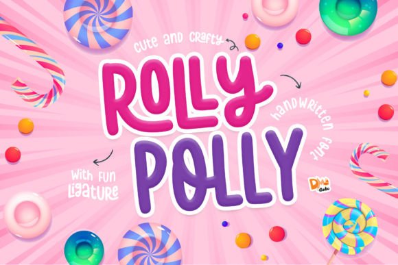Rolly Polly Display Font for Creative Branding