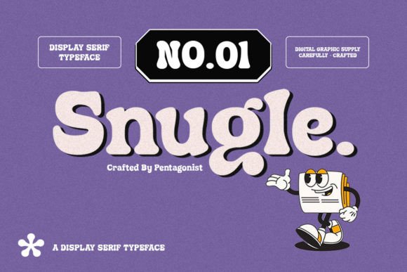 Snugle Font for Cheerful Branding and Kids-Themed Designs