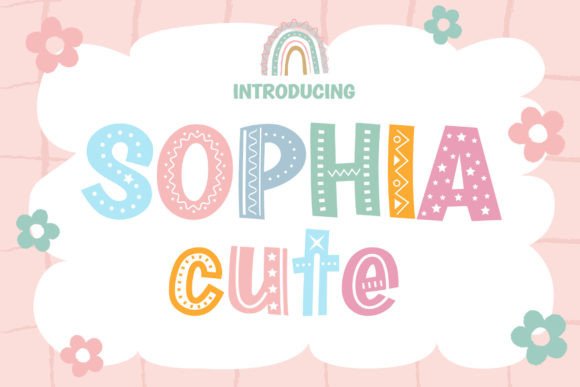 Sophia Cute: A Cheerful Display Font for Makers and Shops