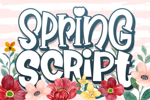 Spring Script Font: Playful Display Fonts for Scroll-Stopping Social Content